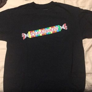 Pleasures black t shirt